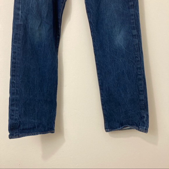 Levi’s Mens 36 34 button fly straight blue - Picture 4 of 10